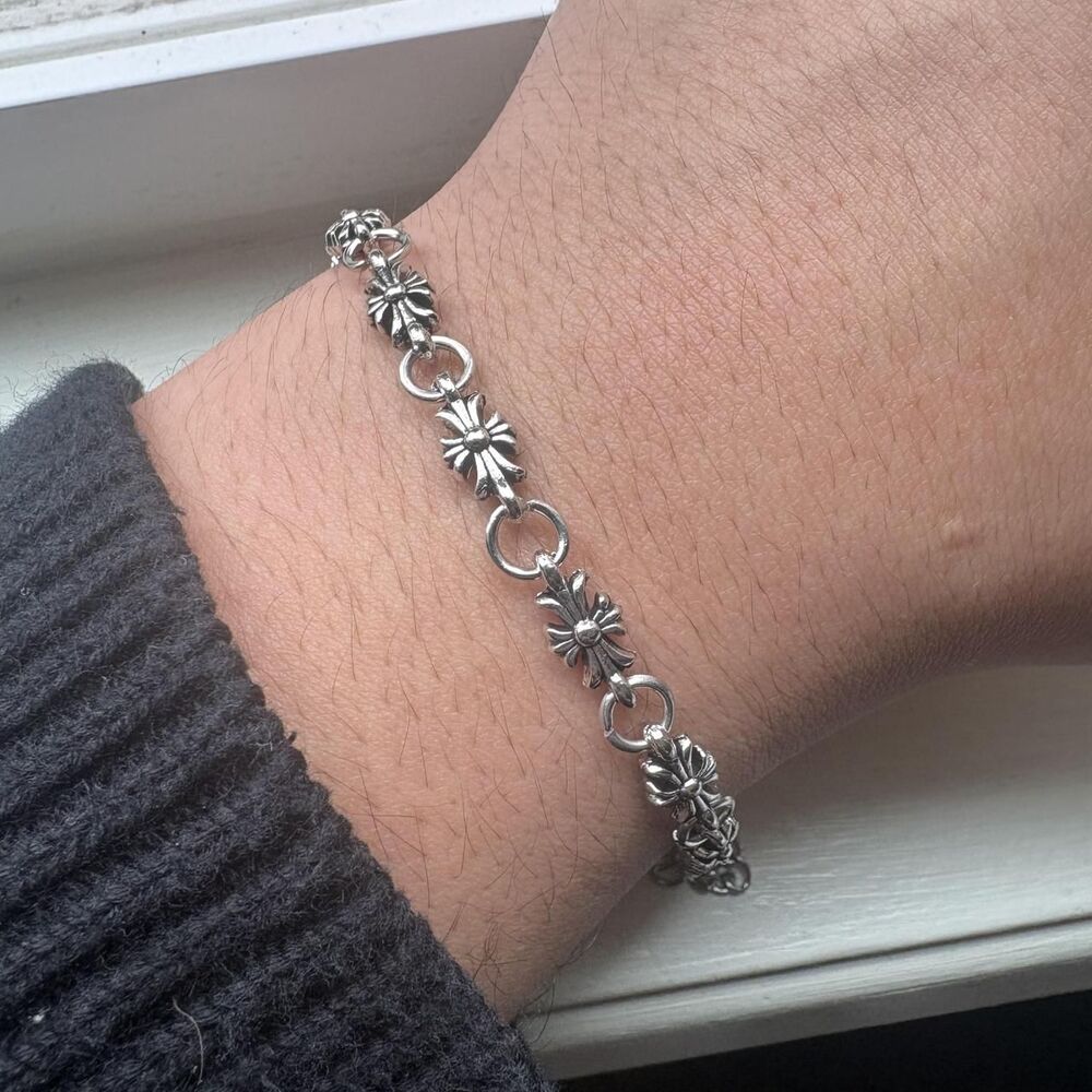 Unbranded Men's Silver and Grey Jewellery